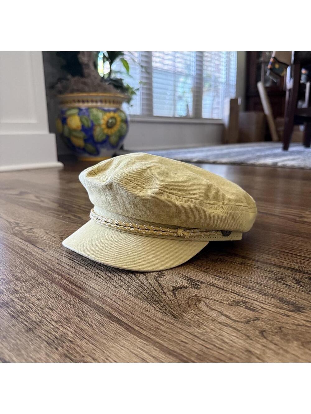 Brixton Mustard Fiddler Fisherman Cap ⚓